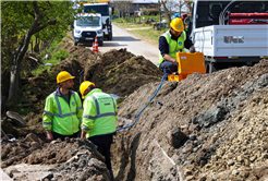 Kaynarca Osmanlı Mahallesi’nin ana iletim hattı SASKİ ile güvence altına alınıyor