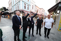 Başkan Alemdar: “Tarihi çarşıda en iyisi için titizlikle çalışıyoruz”