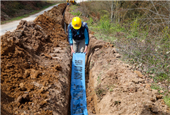 SASKİ, Geyve’de heyelanda zarar gören hattını güçlü bir temelle sil baştan yeniledi
