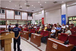 Büyükşehir çalışanlarına yangına karşı uygulamalı eğitim