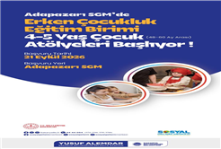Büyükşehir’den miniklere özel ‘Çocuk Atölyesi’