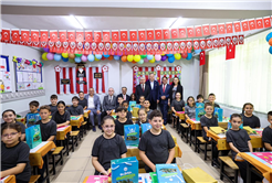 Yusuf Alemdar miniklerin karne heyecanına ortak oldu: “Geleceğin güçlü Türkiye’si için en büyük hazinemizsiniz”