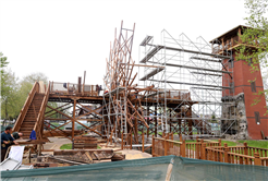 Şehrin kültürel simgesi Tarihi Çark’ta titiz çalışma devam ediyor