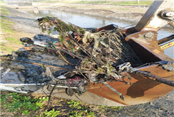 Büyükşehir Çark Deresi’ni temizliyor