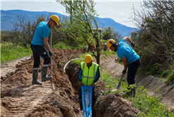 Pamukova’da yerin 115 metre altından gelen kaynak abonelere ulaştırılacak