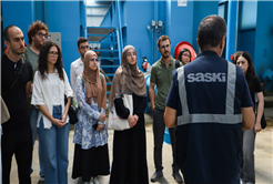 Geleceğin hekimleri SASKİ tesislerinde su ve atık su süreçlerini gözlemledi