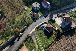 Altındere’de altyapının ardından üstyapı da yenileniyor