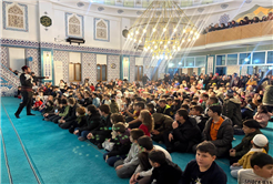 Çocuklarla Ramazan programı ilk haftasında 2 bin 500 çocuğa neşe saçtı