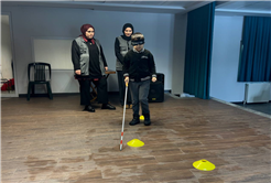 Büyükşehir’den Beyaz Baston Haftası’na özel farkındalık etkinliği