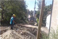 Akbaş Mahallesi 2 bin 300 metrelik yeni hat ile kesintisiz içmesuyuna kavuşacak