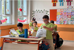 Büyükşehir kırsaldaki öğrencilerin okul heyecanına ortak oldu