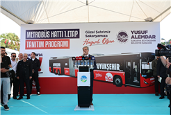 Metrobüsler Yusuf Alemdar’ın söz verdiği tarihte Sakarya yollarında