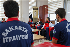 Yusuf Alemdar İtfaiye Teşkilatı'nda: “Fedakârlığınızı gören biri olarak sizinle gurur duyuyorum”