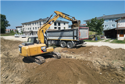 İş makinaları her gün bir başka proje için sahaya iniyor: Akyazı Sosyal Tesis’te işlem başladı
