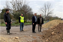 Alparslan Türkeş Caddesi’nde duble yol öncesi altyapı güçlendiriliyor