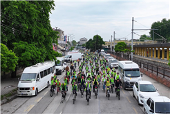 Trafik Haftası’nda pedallar şehrin merkezinde döndü