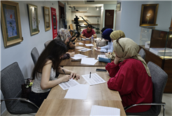 Genç Atölye’de ilk hafta geleneksel sanat ve yapay zekâ eğitimleriyle tamamlandı