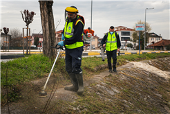 Çark Deresi çevresinde bayram öncesi yoğun çalışma