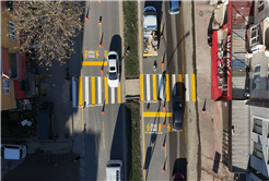 TEK Yokuşu’nda 1 kilometrelik plastik ferforje önlemi