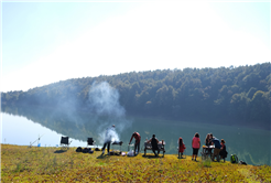 Doğa tutkunları sonbaharın her tonunu keşfetti