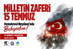 “15 Temmuz milletimizin kahramanlık destanı yazdığı gündür”