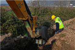 Bin 600 metrelik yenileme projesiyle bölgenin atık su altyapısı güçleniyor