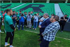 Yusuf Alemdar stadyumdan tüm şehre seslendi: “Gün Sakaryaspor’un etrafında kenetlenme günüdür”
