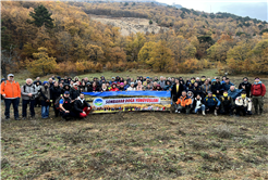 Doğaseverlerin Kılıçkaya zirvesinde unutulmaz yolculuğu