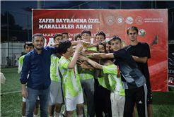 Başkanlık Futbol Kupası’nda şampiyon Göktepe Mahallesi oldu