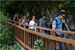Türkiye’nin yeşil cenneti içinde büyüleyici bir yolculuk: Geriye masal gibi fotoğraflar kaldı