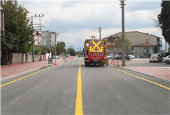 Sil baştan yenilenen Küpçüler Caddesi’ne renk katan son dokunuş