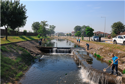 Çark Deresi’ndeki temizlik çalışmaları sıklaştırıldı