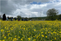 Doğa tutkunları Karagöl’ün cennet doğasını adım adım keşfetti 