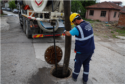 Altyapı hatlarında yağış öncesinde hummalı temizlik