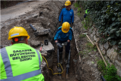 Sapanca Kuruçeşme’nin altyapısı yaza hazırlanıyor