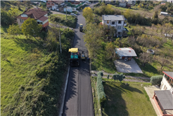 Sapanca Hacımercan’da yollar sıcak asfaltla buluştu