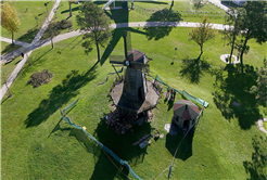 Tarihi Çark ve Yel Değirmeni’nde restore çalışmaları başladı