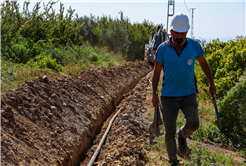 10 kilometrelik altyapı projesi Geyve’nin 6 mahallesine kesintisiz hizmet sunacak