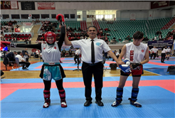 Büyükşehirli Kick Boksçular Diyarbakır’da zirveye uzandı, hedef Milli Takım