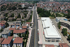 Şehit Mehmet Karabaşoğlu Caddesi yepyeni yüzüyle hizmette