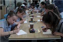 Büyükşehir minikleri sanat ve doğayla buluşturdu