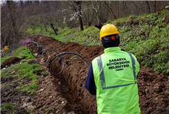 13 kilometrelik içme suyu hattı Hendek Karadere’ye 2060 yılına kadar sorunsuz hizmet edecek