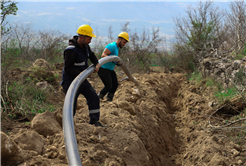 Turgutlu Mahallesi’nde yenilenen hat ile bölgeye kayıpsız ve kesintisiz içme suyu