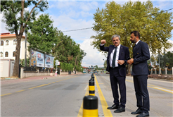 Yazlık Kavşağı ile Millet Bahçesi arasındaki yol çalışmaları tamamlandı