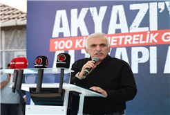 Akyazı’nın geleceğine 1 milyar TL’lik yatırım: “Tarihi bir günde ilçemizin su geleceğini güvence altına alıyoruz”