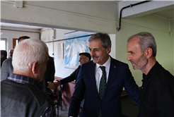 “Her ilçeye, her mahalleye hizmet götürmek için gayretle çalışıyoruz”