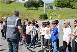Ayçiçeği Bisiklet Vadisi minik öğrencileri ağırlamaya devam ediyor