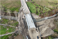 Karapürçek’i şehre bağlayan köprüde sona doğru