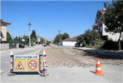 Erenler Küpçüler Caddesi’nde yenileme çalışmaları başladı 