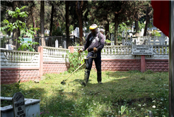 Büyükşehir mezarlıkları bayram ziyaretine hazırlıyor